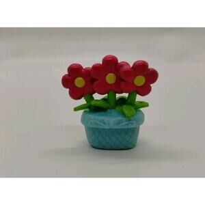 Calico Critters Sylvanian Families Li'l Woodzeez Flowerpot Replacement Pink Blue